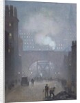 York Street leading to Charles Street, Manchester, 1913 by Adolphe Valette