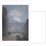 York Street leading to Charles Street, Manchester, 1913 by Adolphe Valette