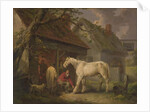 A Farrier's Shop 1793 by George Morland