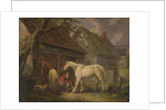 A Farrier's Shop 1793 by George Morland