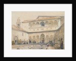 The Court of Myrtles, Alhambra 1833 by David Roberts