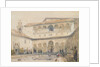 The Court of Myrtles, Alhambra 1833 by David Roberts