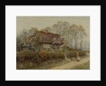 A Cottage at Freshwater Gate, 1891 by Helen Allingham