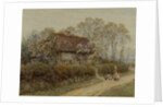 A Cottage at Freshwater Gate, 1891 by Helen Allingham
