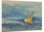 Off Lowestoft: Fresh Breeze, 1833 by John Sell Cotman