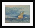Off Lowestoft: Fresh Breeze, 1833 by John Sell Cotman