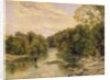 The River Tees at Rokeby, Yorkshire, c.1860 by Thomas Creswick