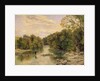 The River Tees at Rokeby, Yorkshire, c.1860 by Thomas Creswick