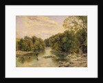 The River Tees at Rokeby, Yorkshire, c.1860 by Thomas Creswick