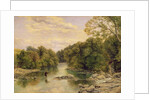 The River Tees at Rokeby, Yorkshire, c.1860 by Thomas Creswick