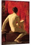 Seated Male Model by William Etty