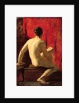 Seated Male Model by William Etty