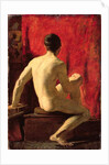 Seated Male Model by William Etty