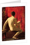Seated Male Model by William Etty