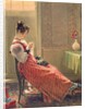 Lady Sewing, c.1830 by William Henry Hunt