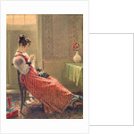 Lady Sewing, c.1830 by William Henry Hunt