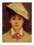 Self-Portrait, 1877 by Louise nee Goode Jopling