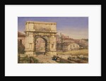The Arch of Titus, Rome by William Wyld