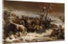 Marshal Ney Supporting the Rear Guard During the Retreat from Moscow, 1856 by Adolphe Yvon