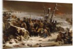 Marshal Ney Supporting the Rear Guard During the Retreat from Moscow, 1856 by Adolphe Yvon