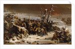 Marshal Ney Supporting the Rear Guard During the Retreat from Moscow, 1856 by Adolphe Yvon