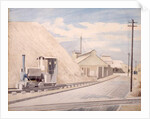 Cement Works, 1934 by Eric Ravilious