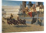 The Chariot Race, c.1882 by Alexander von Wagner