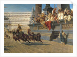 The Chariot Race, c.1882 by Alexander von Wagner