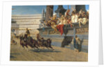 The Chariot Race, c.1882 by Alexander von Wagner