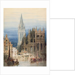 St. Pierre, Caen, 1830 by David Roberts