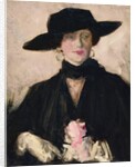 Lady in a Black Hat by Francis Campbell Boileau Cadell