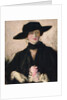 Lady in a Black Hat by Francis Campbell Boileau Cadell