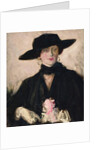 Lady in a Black Hat by Francis Campbell Boileau Cadell