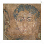 Head of a young woman, c.100-300 by Egyptian Egyptian