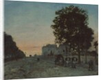 Le Boulevard Jourdan, Paris, 1865 by Johan-Barthold Jongkind