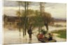A Flood, 1876 by Leon Augustin Lhermitte
