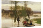 A Flood, 1876 by Leon Augustin Lhermitte