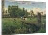 A Pasture in Normandy by Constant-Emile Troyon
