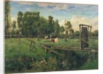 A Pasture in Normandy by Constant-Emile Troyon