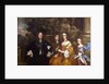 Sir John Cotton and His Family, 1660 by Peter Lely