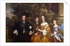 Sir John Cotton and His Family, 1660 by Peter Lely