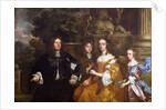 Sir John Cotton and His Family, 1660 by Peter Lely
