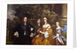 Sir John Cotton and His Family, 1660 by Peter Lely