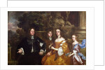 Sir John Cotton and His Family, 1660 by Peter Lely