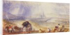 A Distant View, Rouen, c.1834 by Joseph Mallord William Turner