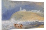 Dunstanborough Castle, Northumberland, c.1829 by Joseph Mallord William Turner