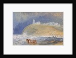 Dunstanborough Castle, Northumberland, c.1829 by Joseph Mallord William Turner