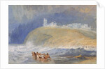 Dunstanborough Castle, Northumberland, c.1829 by Joseph Mallord William Turner