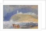 Dunstanborough Castle, Northumberland, c.1829 by Joseph Mallord William Turner
