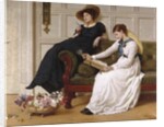 The Language of Flowers, 1885 by George Dunlop Leslie